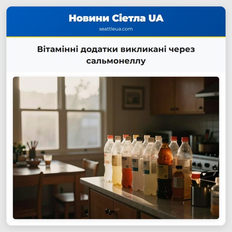 Вітамінні додатки викликані через сальмонеллу