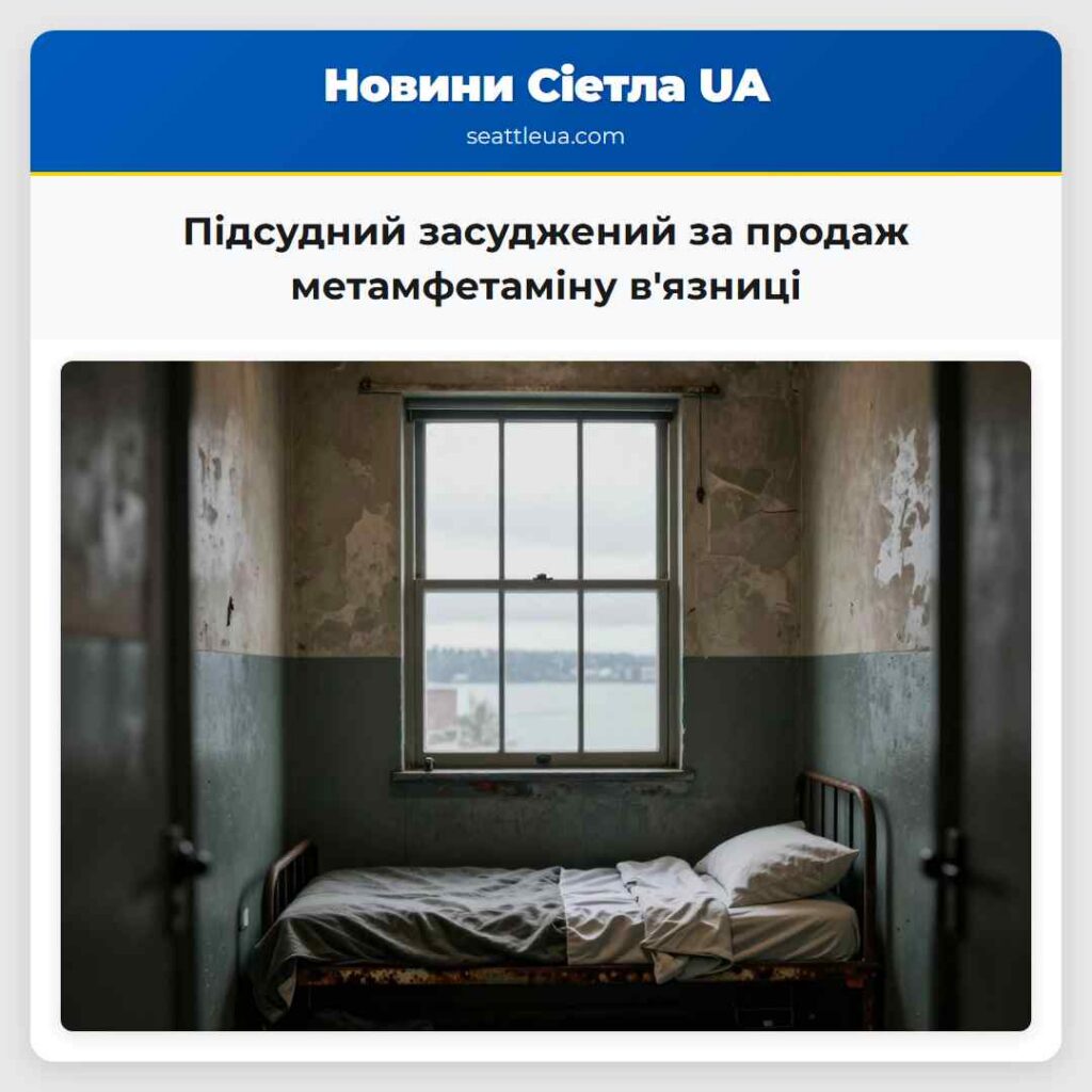 Підсудний засуджений за продаж метамфетаміну