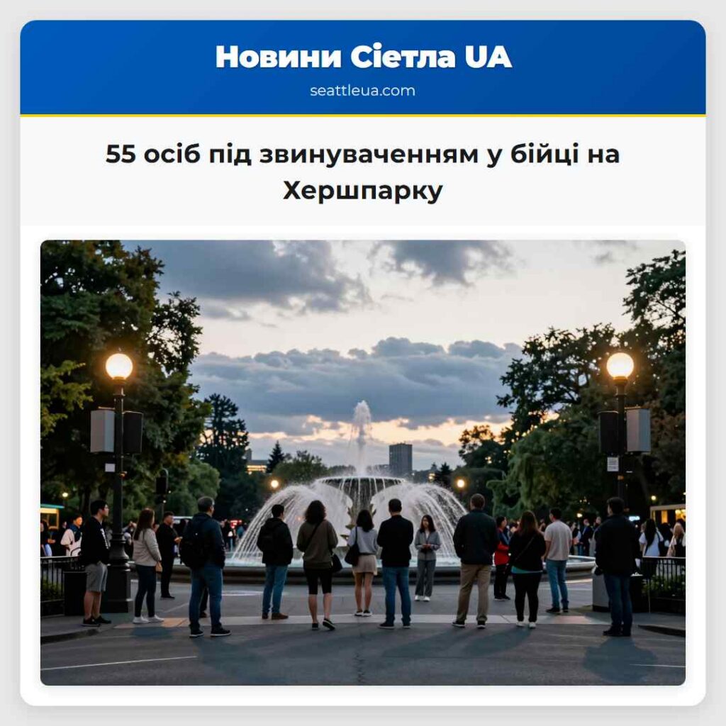 55 осіб під звинуваченням у бійці на Хершпарку