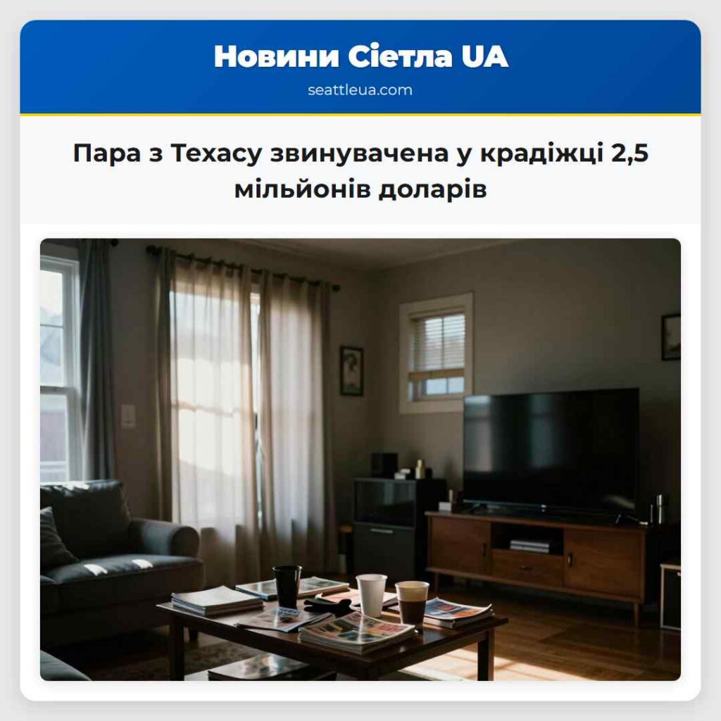 Пара з Техасу звинувачена у крадіжці 2,5