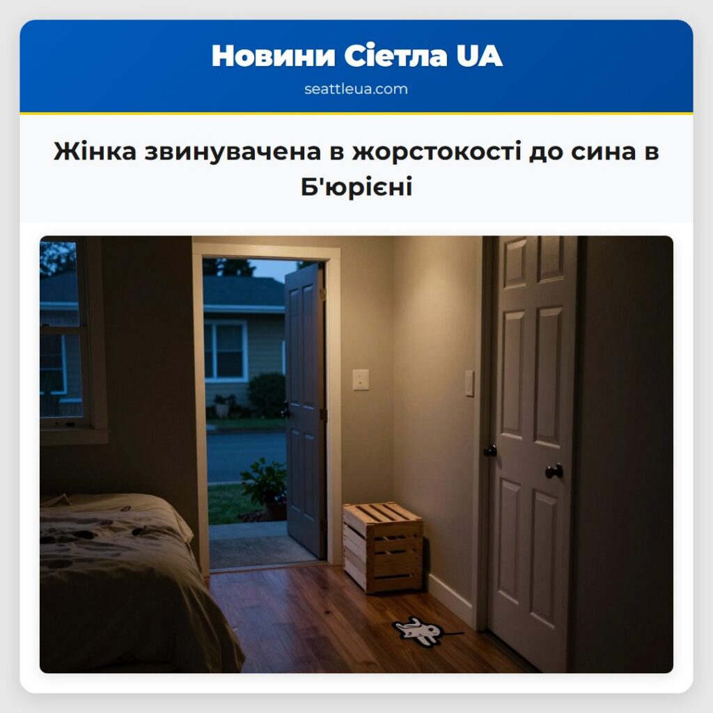 Жінка звинувачена в жорстокості до сина в Б'юрієні