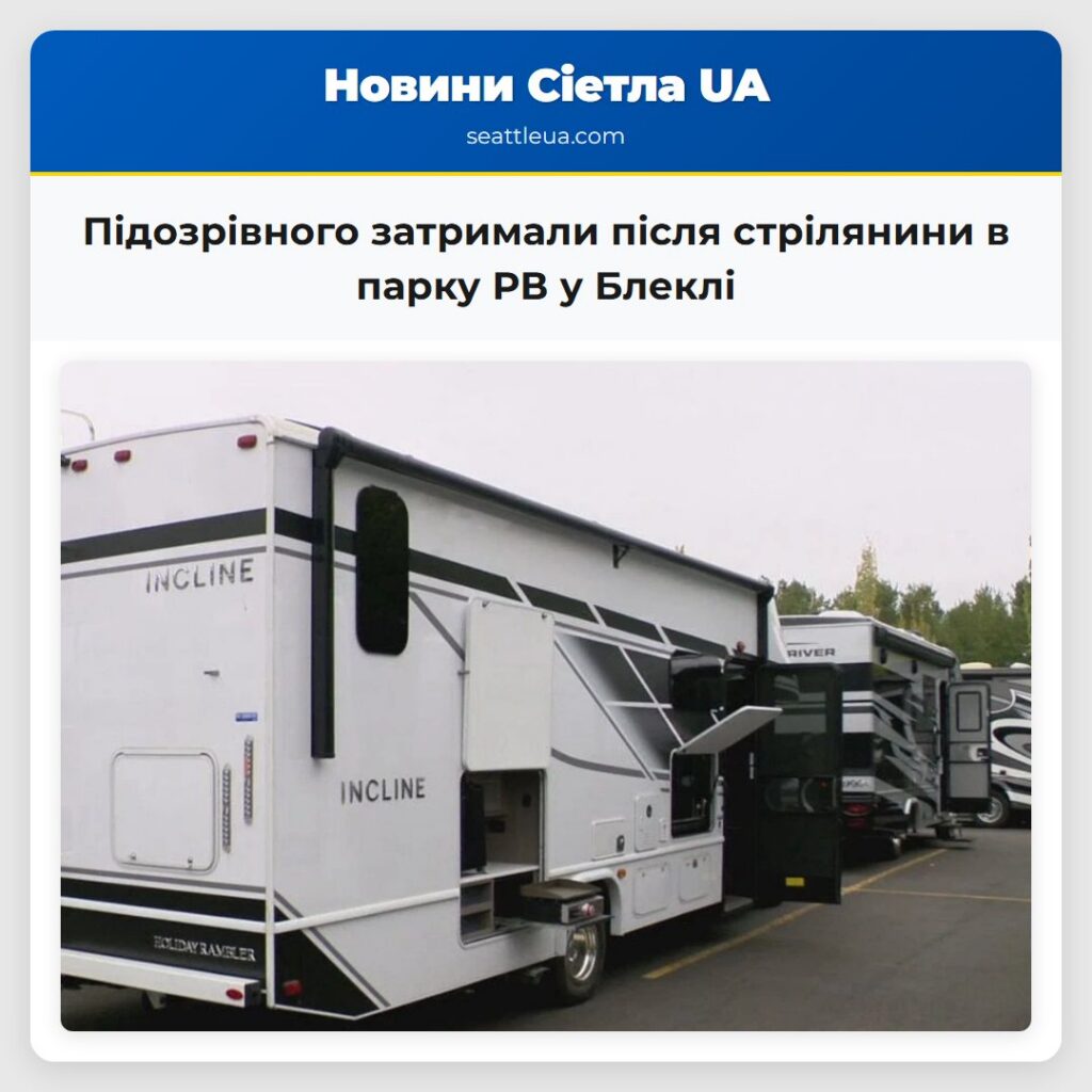 Підозрівного затримали після стрілянини в парку