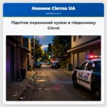 Підліток поранений кулею в південному Сіетлі