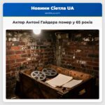 Актор Антоні Гайдера помер у 65 років