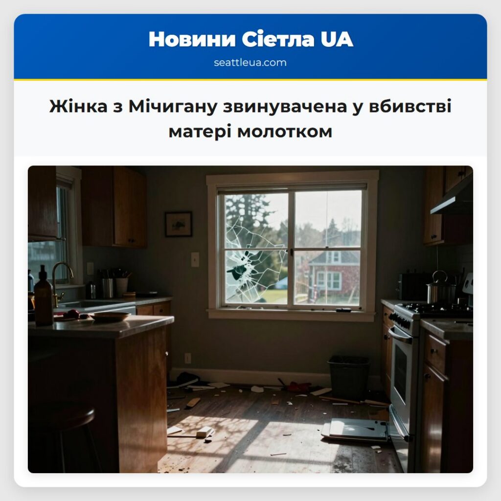 Жінка з Мічигану звинувачена у вбивстві матері