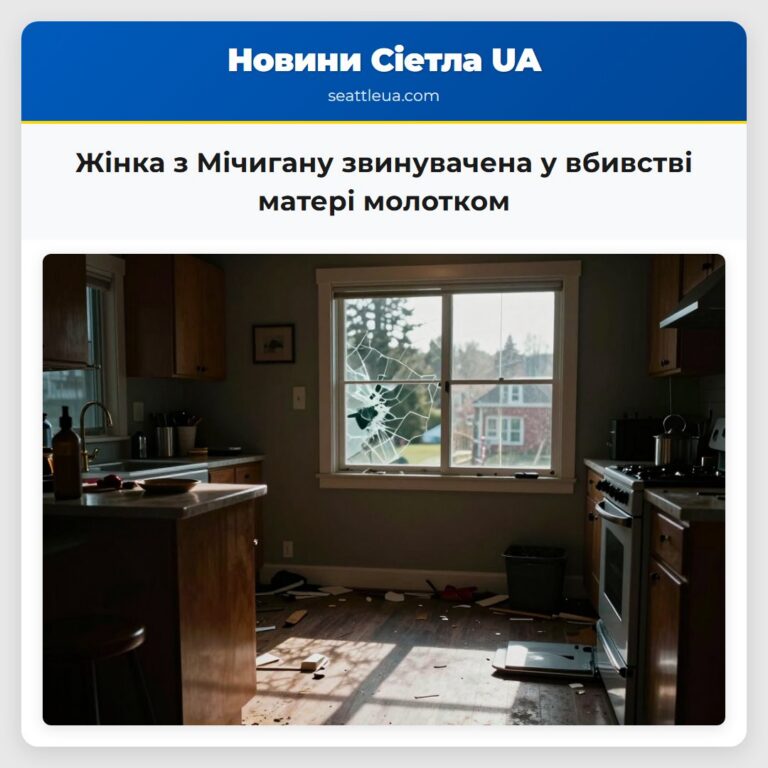 Жінка з Мічигану звинувачена у вбивстві матері молотком