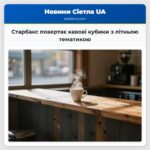 Старбакс повертає кавові кубики з літньою тематикою