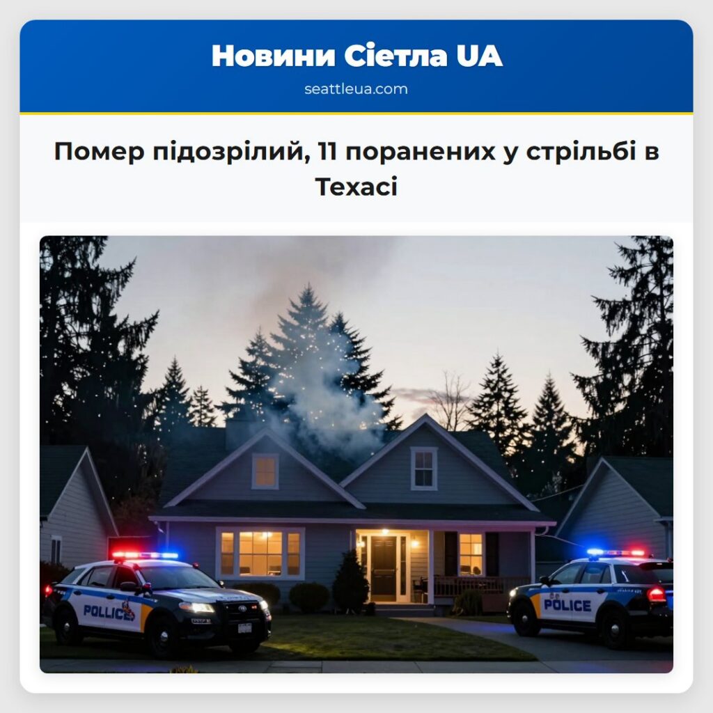Помер підозрілий, 11 поранених у стрільбі в Техасі