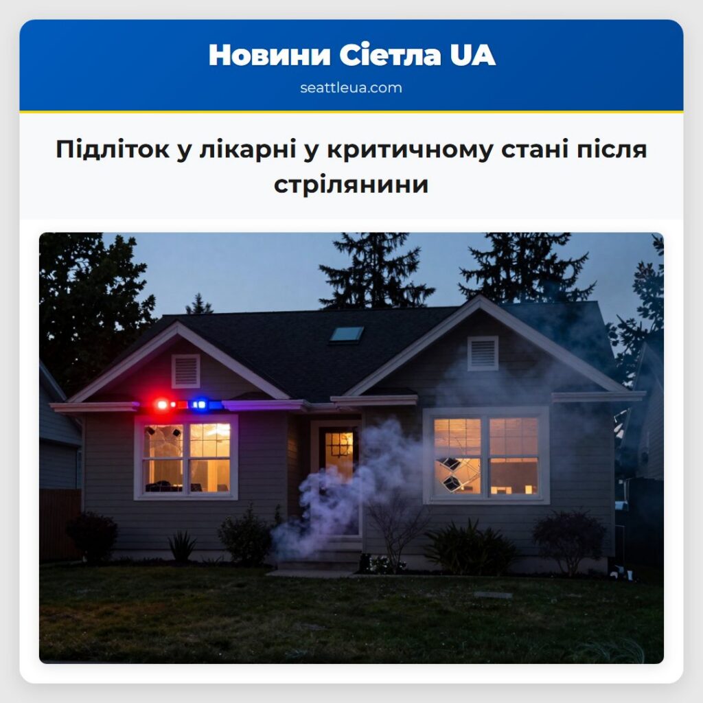 Підліток у лікарні у критичному стані після