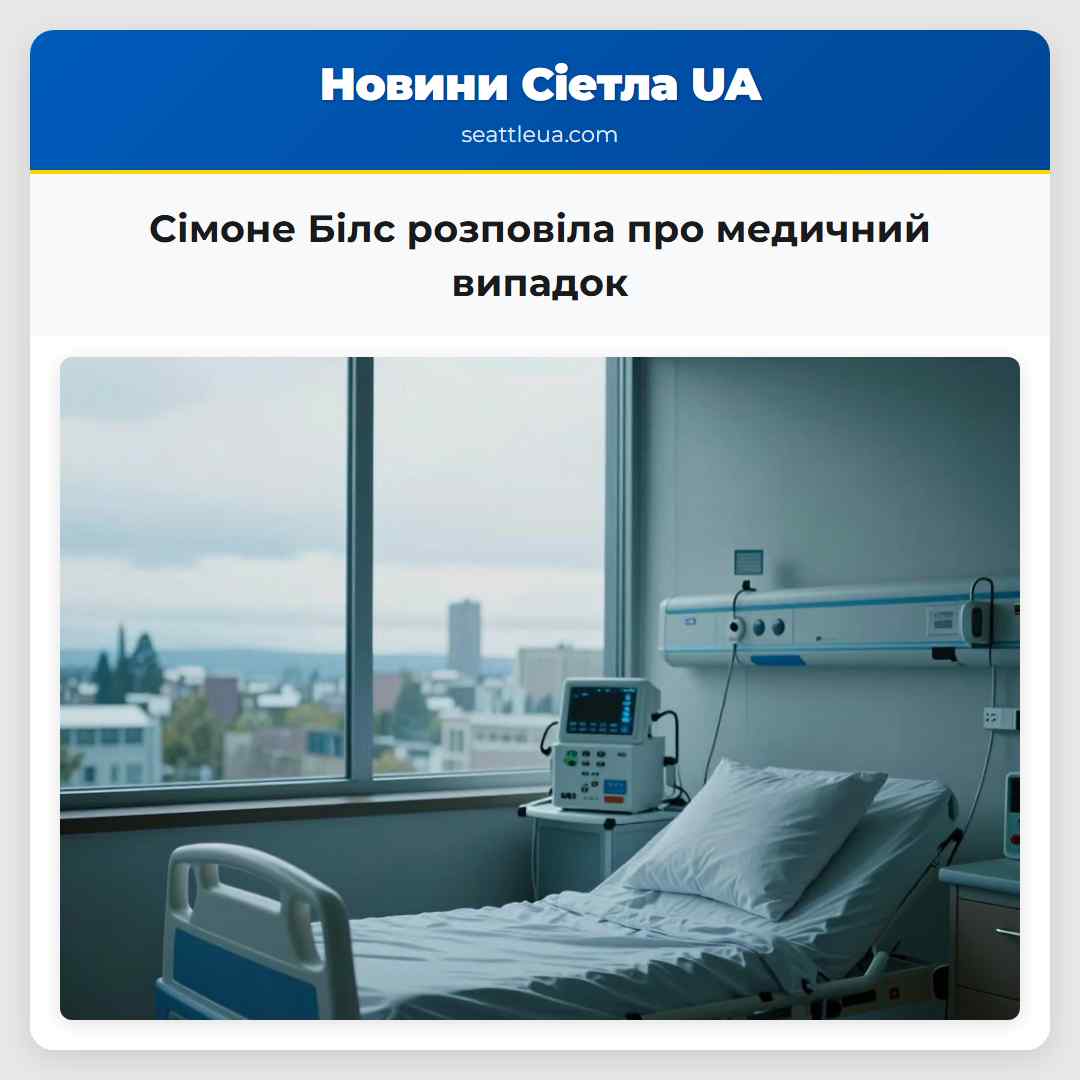 Сімоне Білс розповіла про медичний випадок