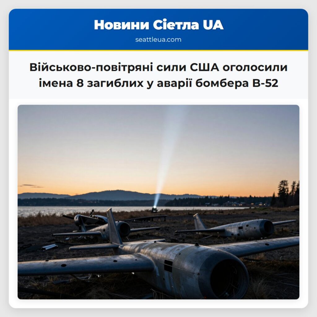 Військово-повітряні сили США оголосили імена 8