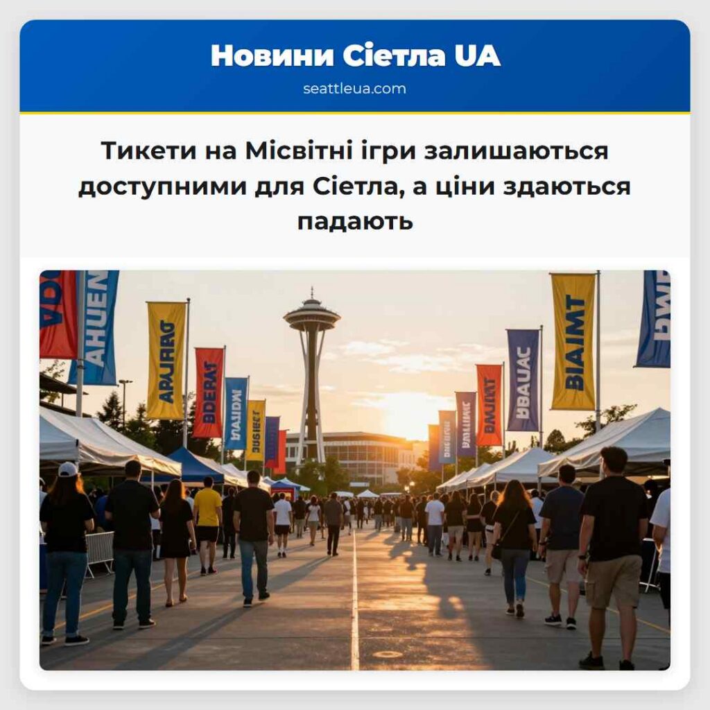 Тикети на Місвітні ігри залишаються доступними