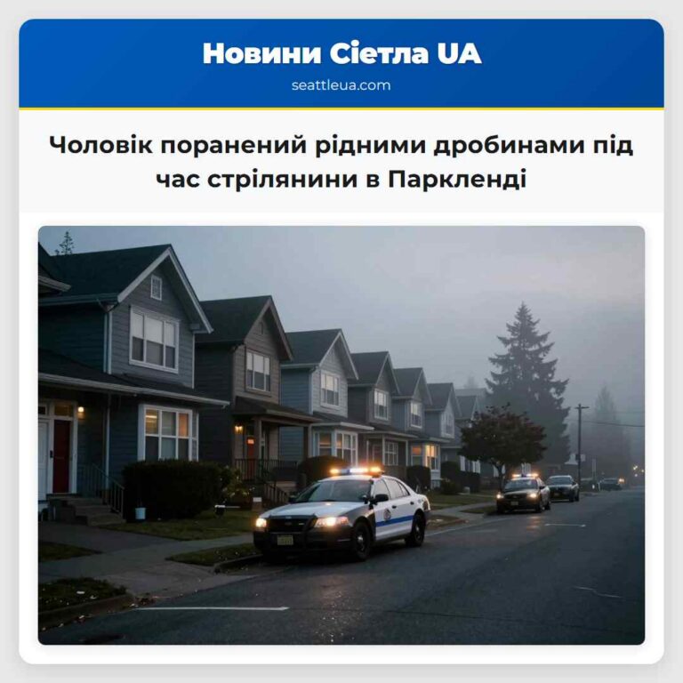 Чоловік поранений рідними дробинами під час стрілянини в Паркленді