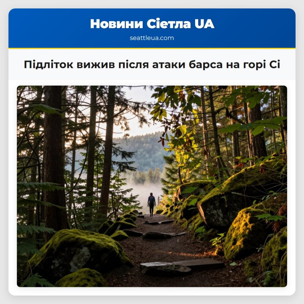 Підліток вижив після атаки барса на горі Сі
