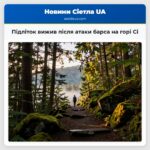 Підліток вижив після атаки барса на горі Сі
