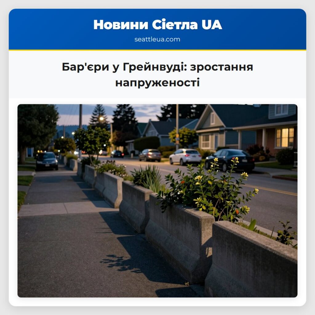 Бар'єри у Грейнвуді: зростання напруженості