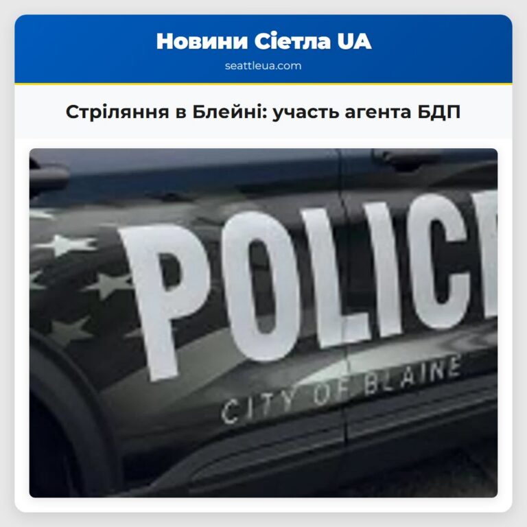 Стріляння в Блейні участь агента БДП