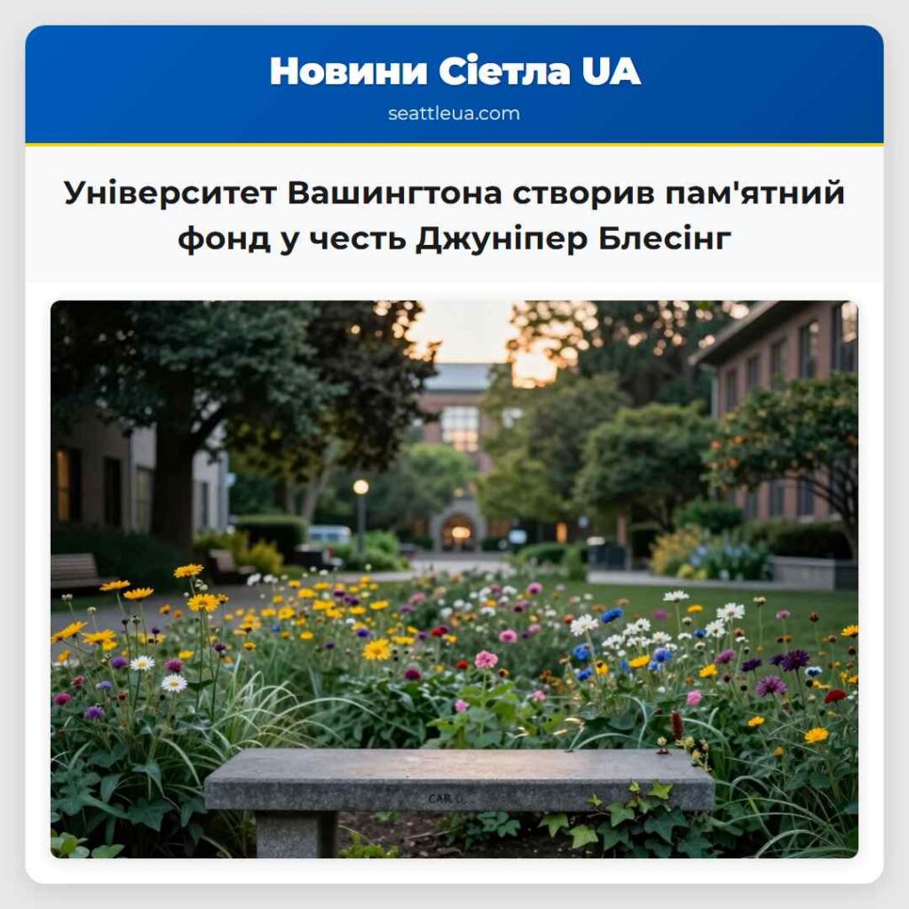 Університет Вашингтона створив пам'ятний фонд у