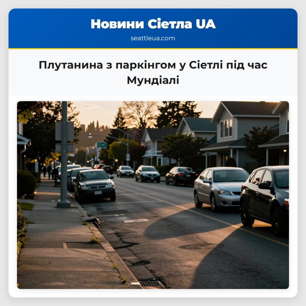 Плутанина з паркінгом у Сіетлі під час Мундіалі