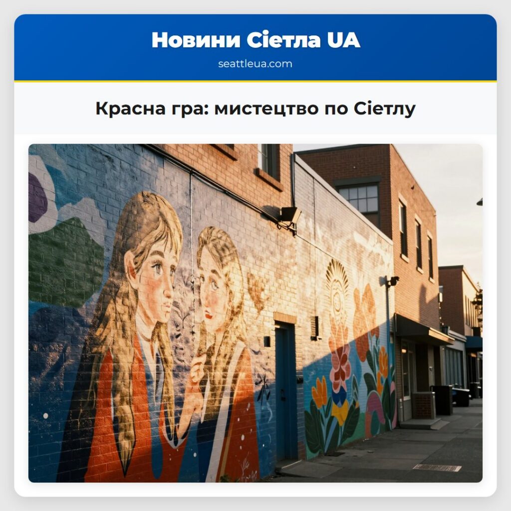 Красна гра: мистецтво по Сіетлу