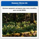 Органи здоровя нагадали про силу канабісу для гостей ФІФА