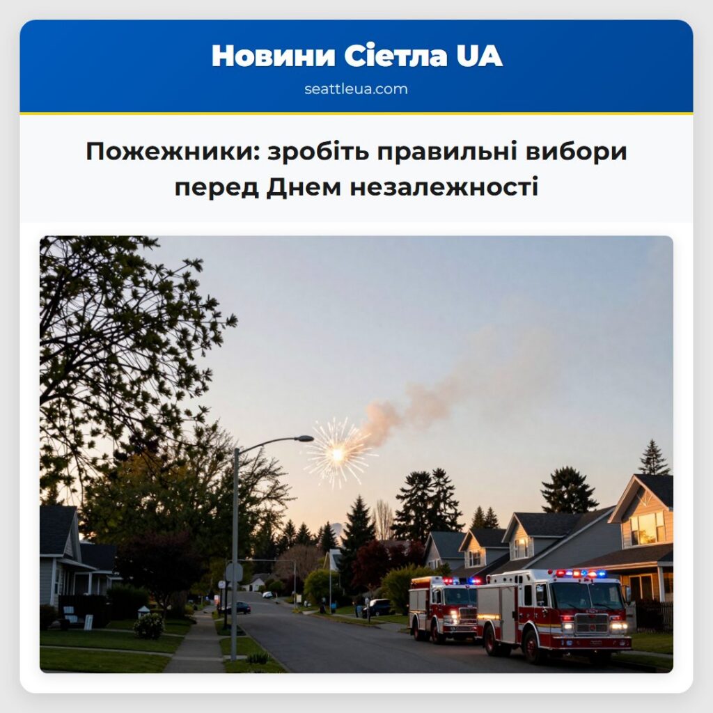 Пожежники: зробіть правильні вибори перед Днем