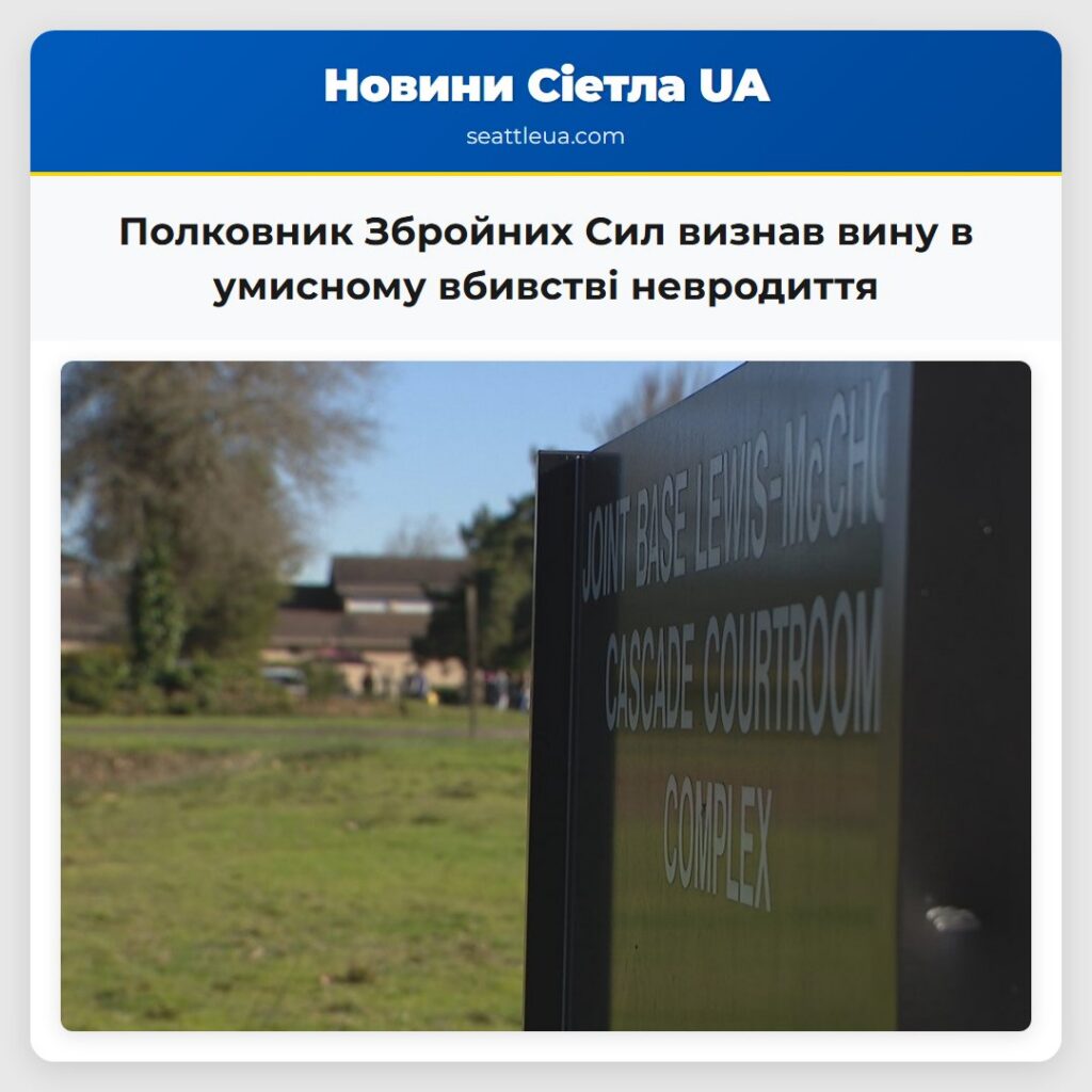 Полковник Збройних Сил визнав вину в умисному