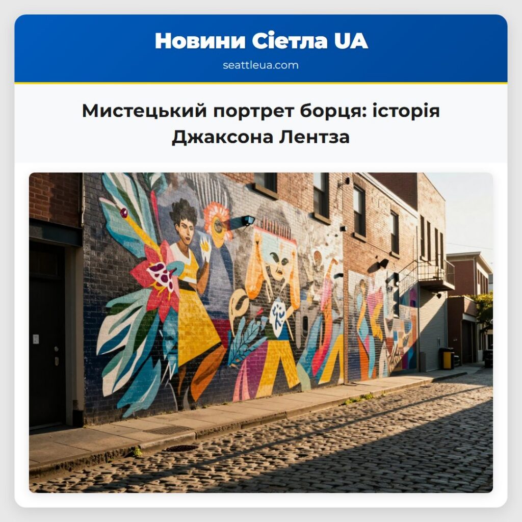Мистецький портрет борця: історія Джаксона Лентза