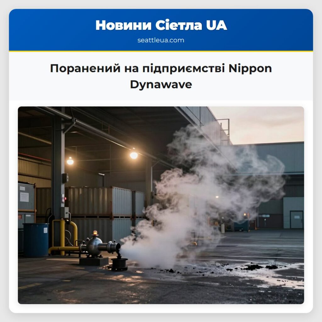 Поранений на підприємстві Nippon Dynawave