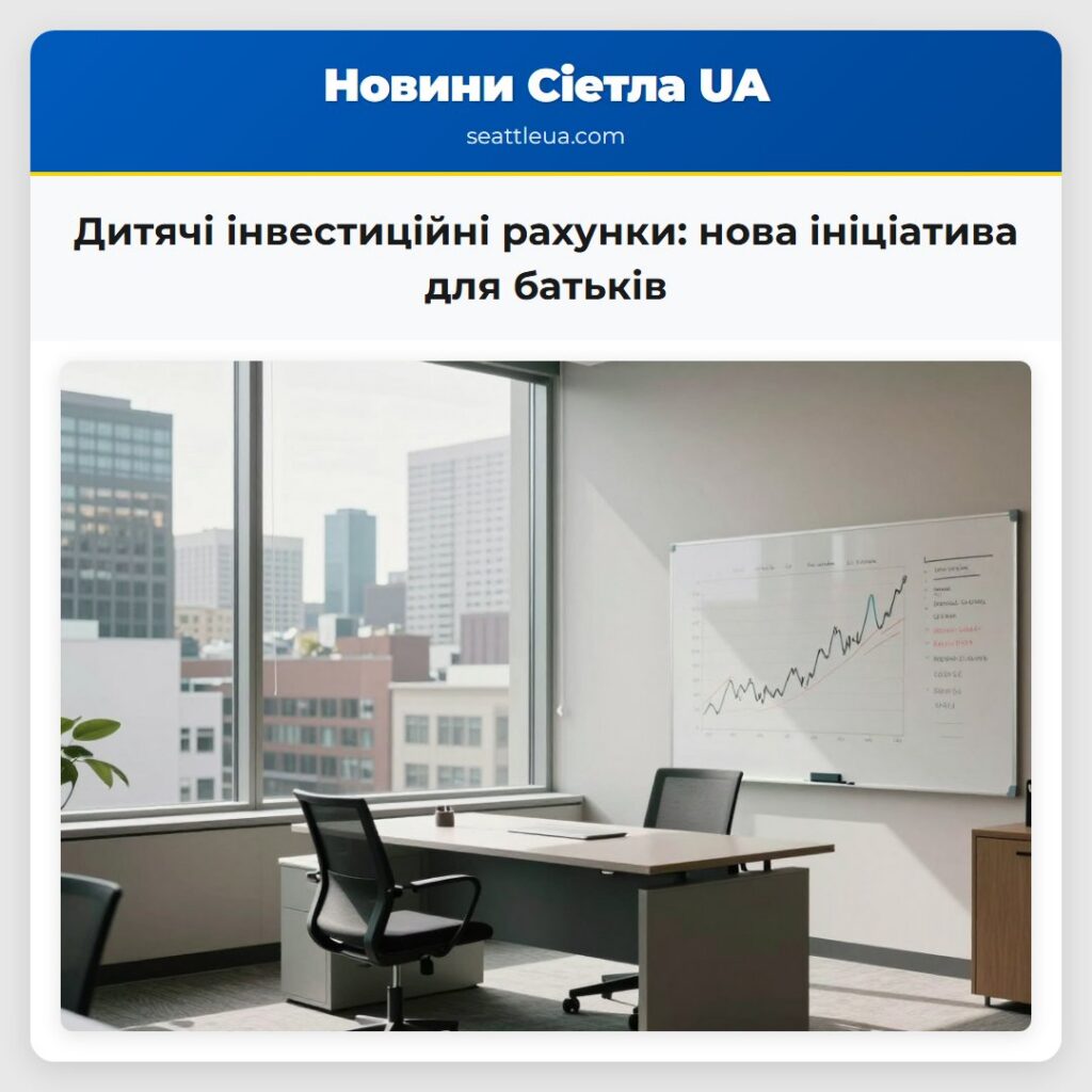 Дитячі інвестиційні рахунки: нова ініціатива для