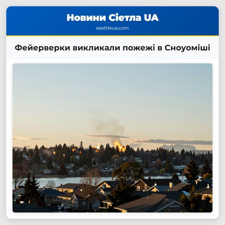 Фейерверки викликали пожежі в Сноуоміші