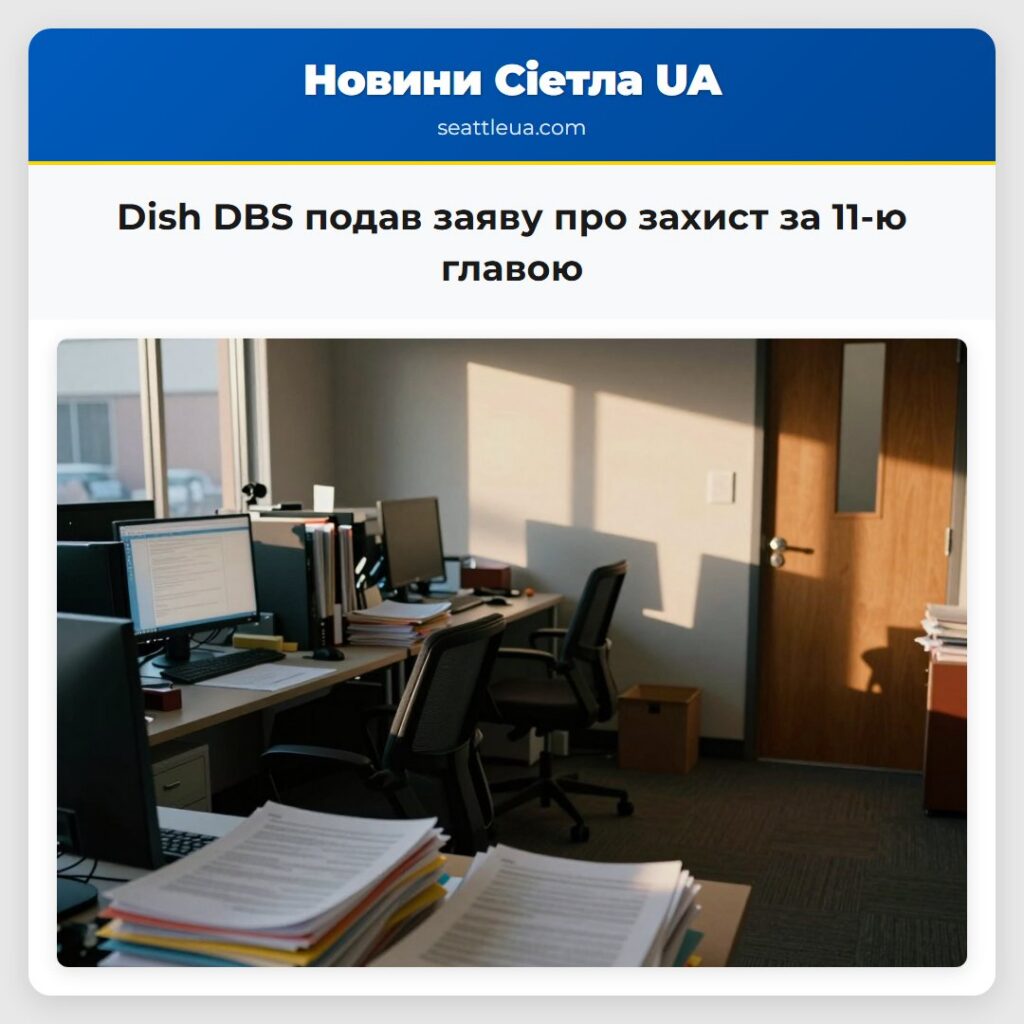 Dish DBS подав заяву про захист за 11-ю главою