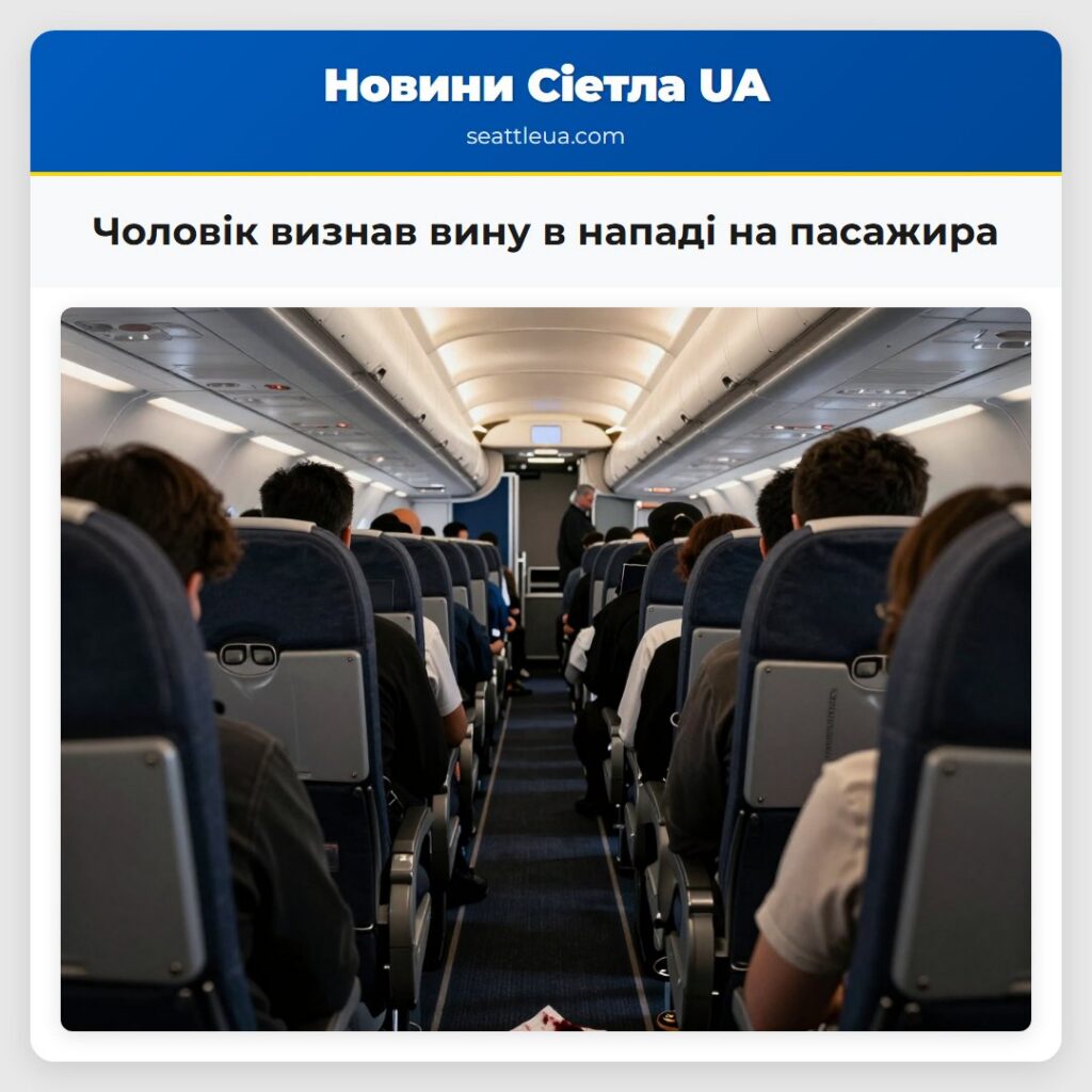 Чоловік визнав вину в нападі на пасажира