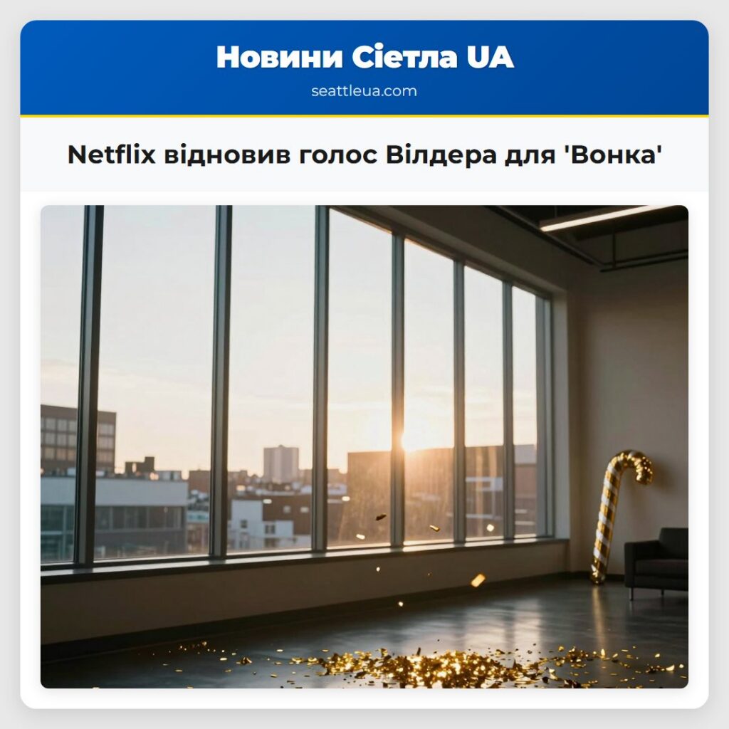 Netflix відновив голос Вілдера для 'Вонка'