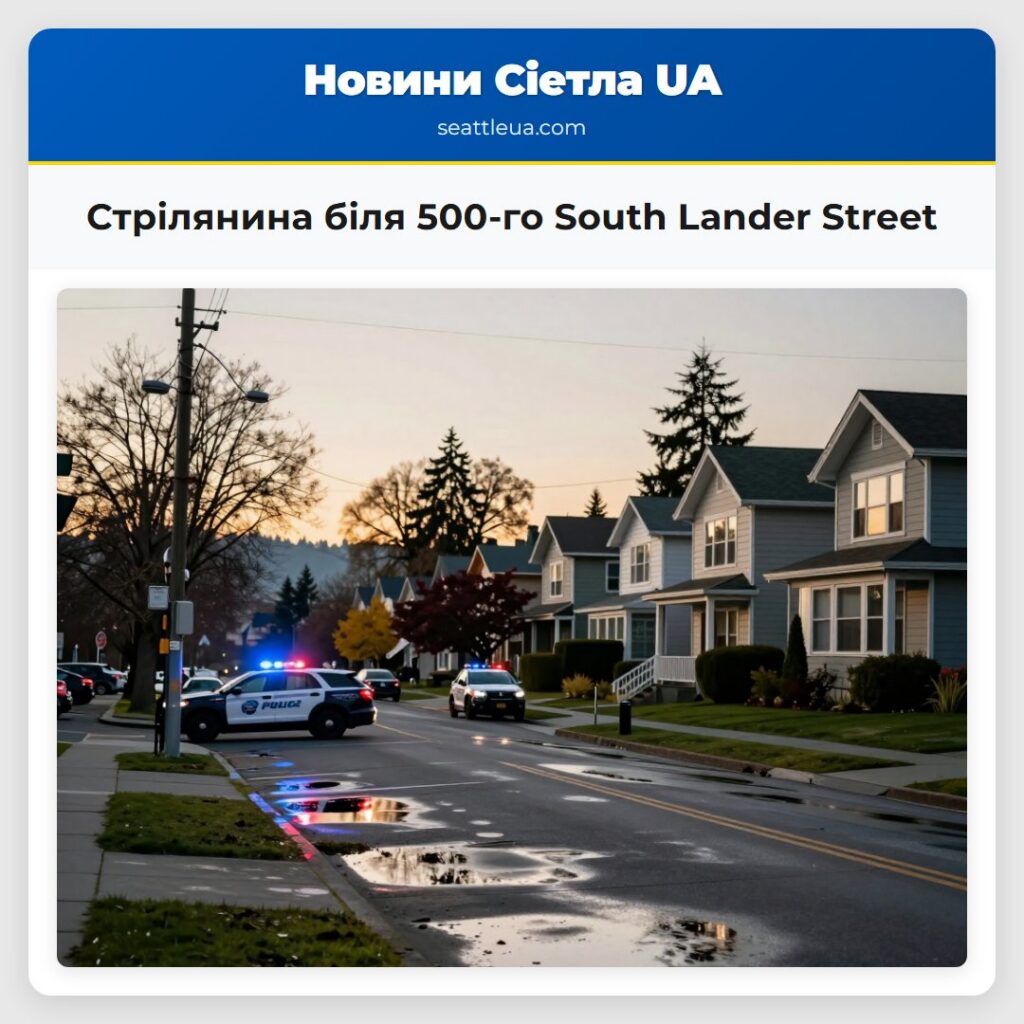 Стрілянина біля 500-го South Lander Street