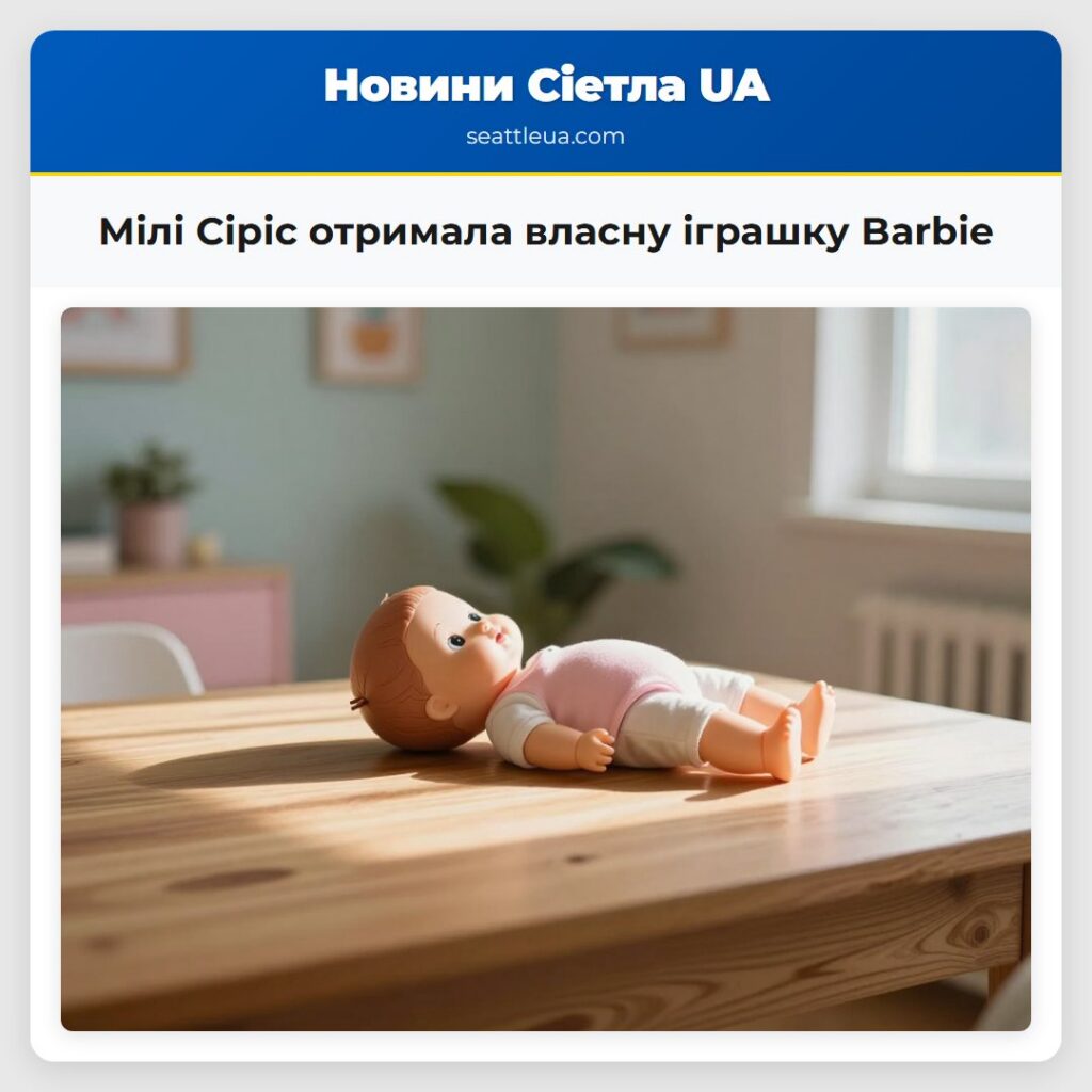 Мілі Сіріс отримала власну іграшку Barbie