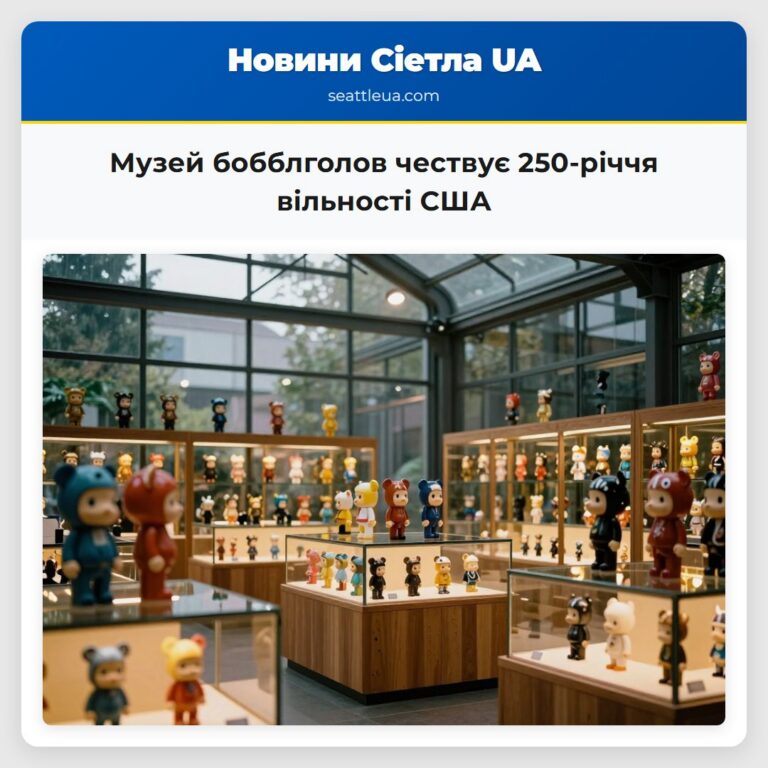 Музей бобблголов чествує 250-річчя вільності США