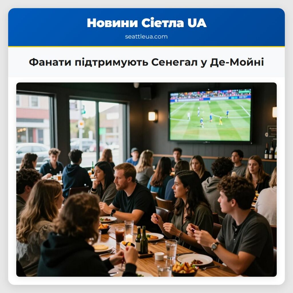 Фанати підтримують Сенегал у Де-Мойні