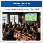 Фанати підтримують Сенегал у Де-Мойні