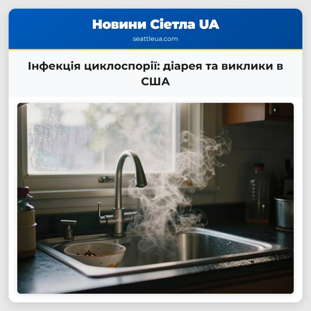 Інфекція циклоспорії: діарея та виклики в США