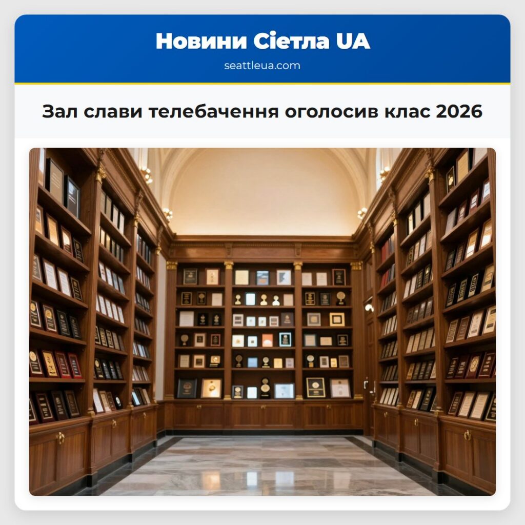 Зал слави телебачення оголосив клас 2026