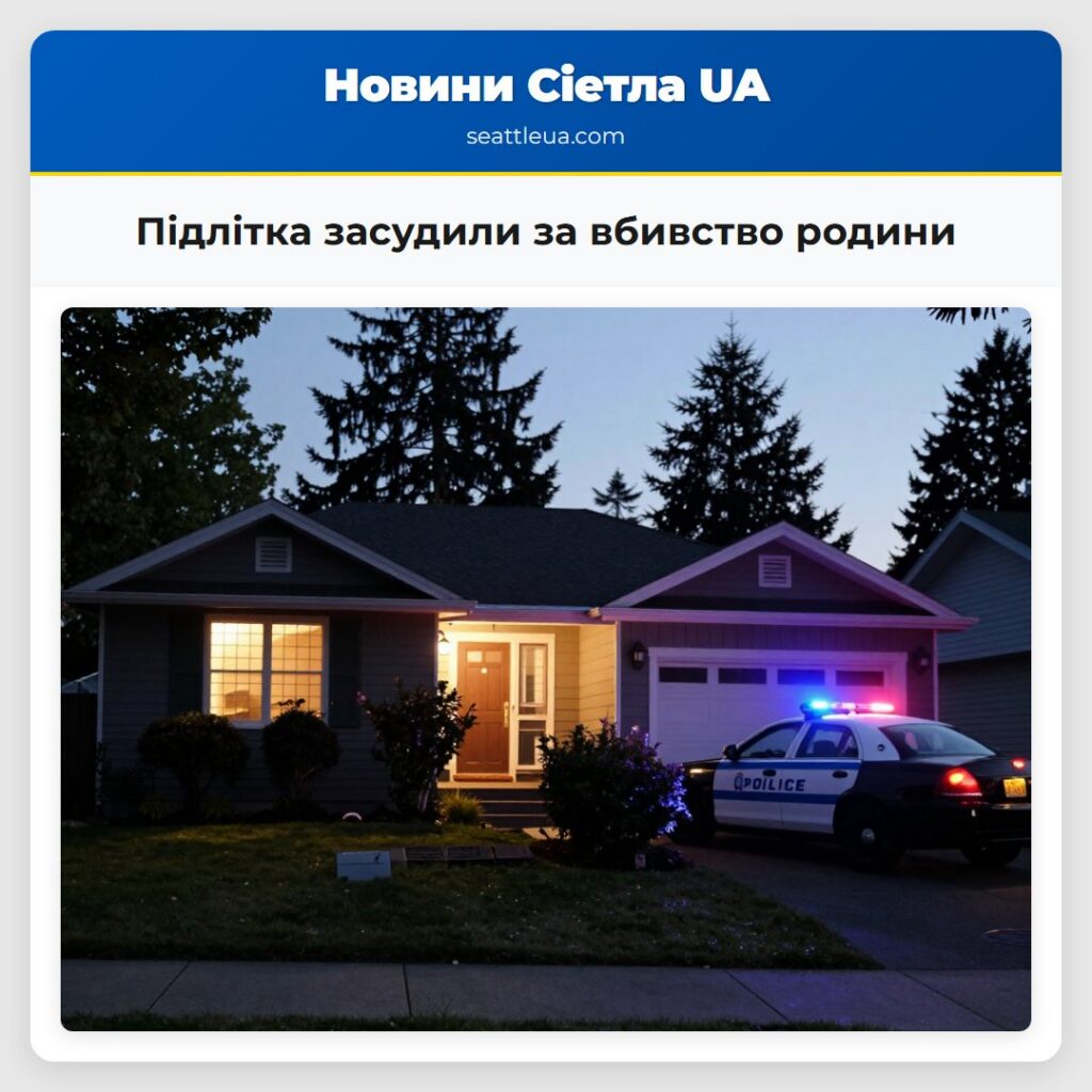 Підлітка засудили за вбивство родини