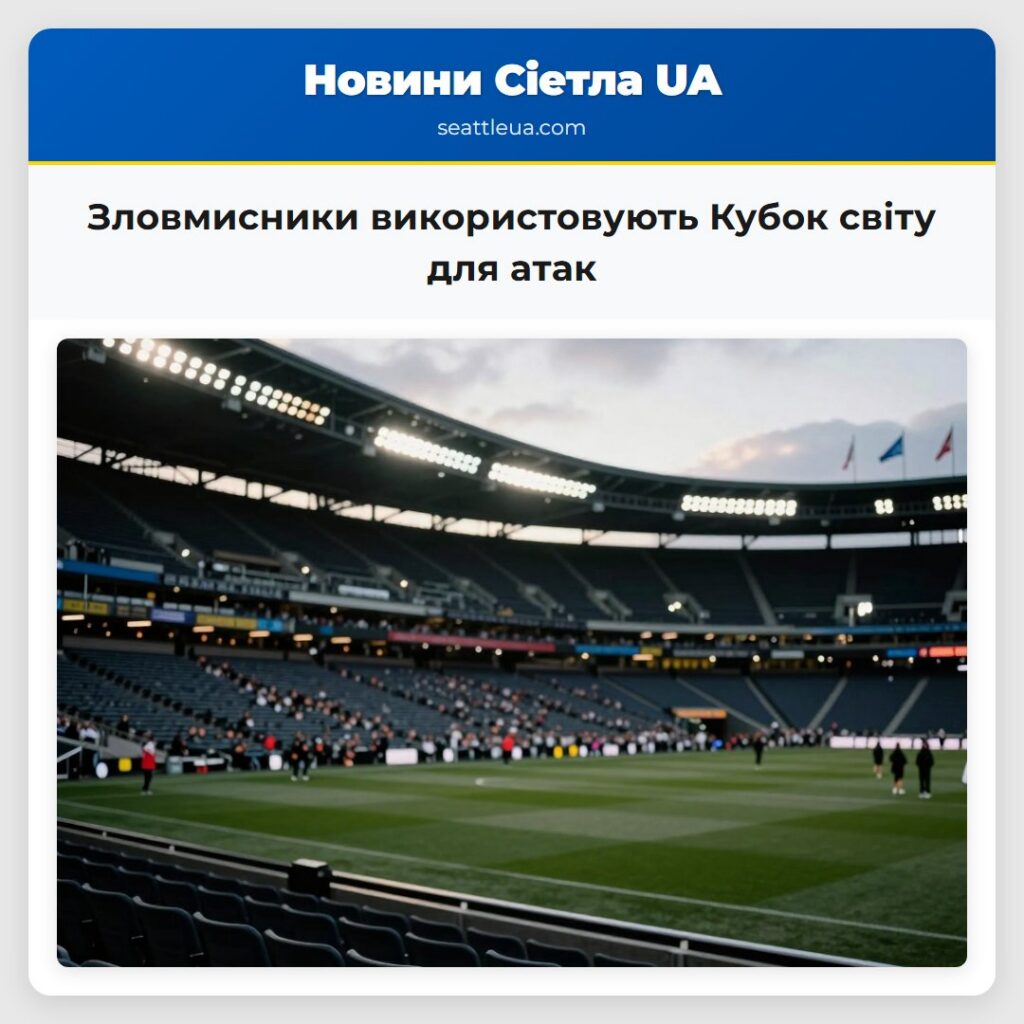 Зловмисники використовують Кубок світу для атак
