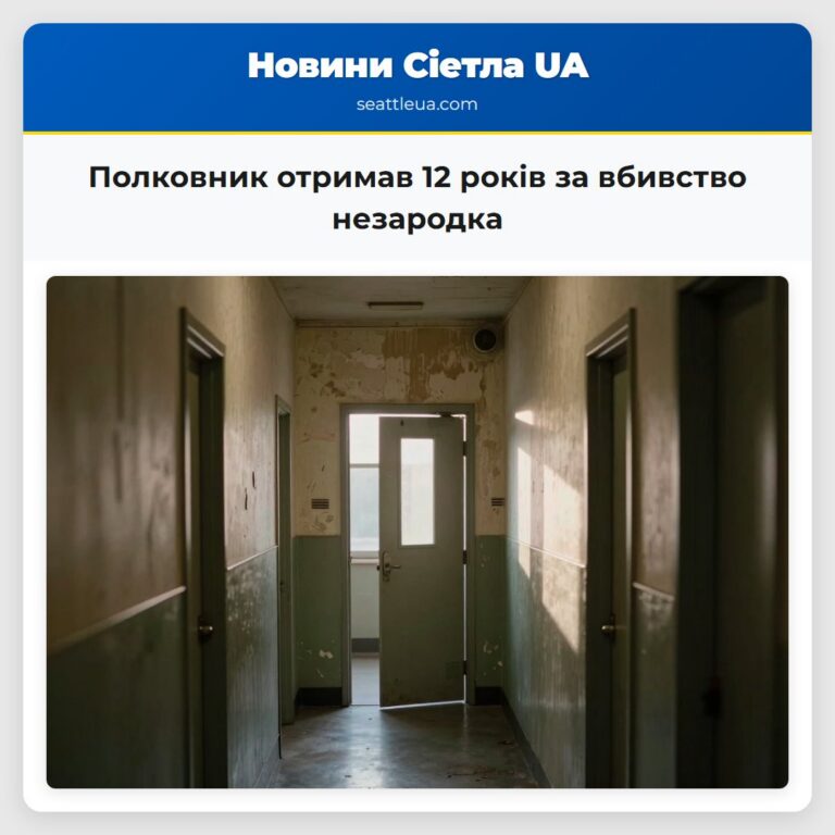 Полковник отримав 12 років за вбивство незародка