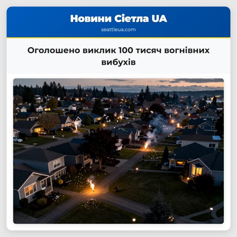 Оголошено виклик 100 тисяч вогнівних вибухів