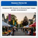 Америка 250 Знижки та безкоштовні товари до Дня незалежності