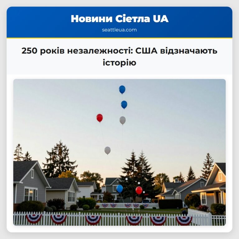 250 років незалежності США відзначають історію
