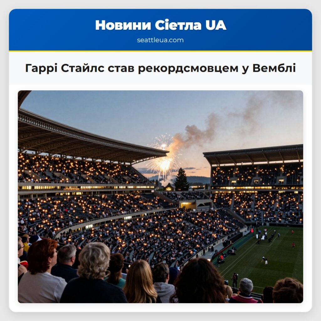 Гаррі Стайлс став рекордсмовцем у Вемблі