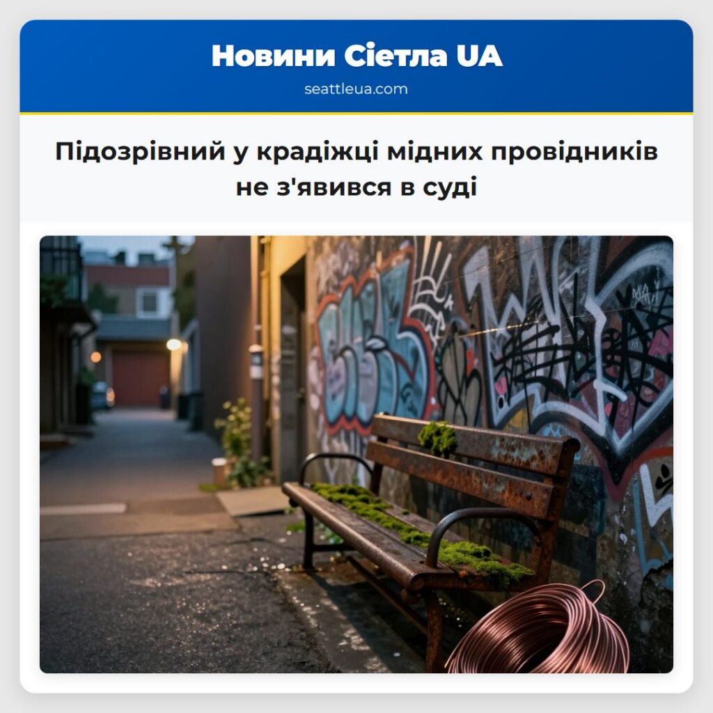 Підозрівний у крадіжці мідних провідників не