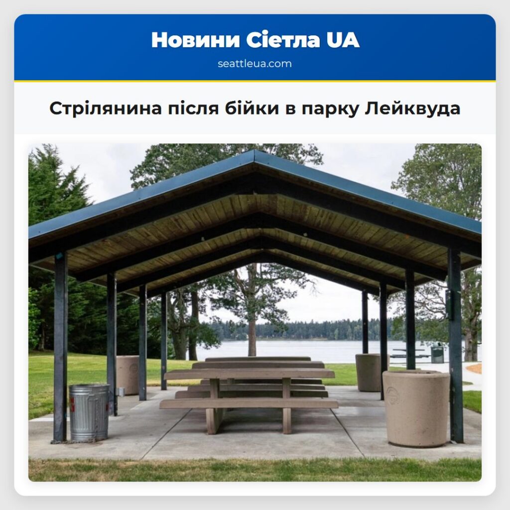 Стрілянина після бійки в парку Лейквуда